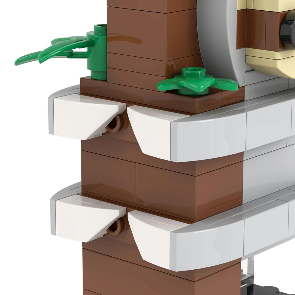 MOC7232 Animal Series Sloth Model Brickheadz Brick Compatible With ...