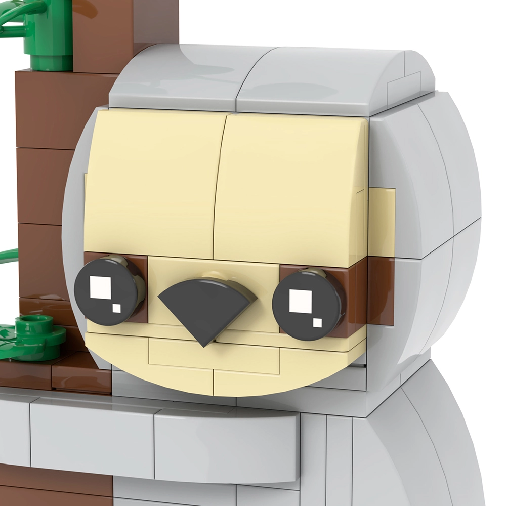 MOC7232 Animal Series Sloth Model Brickheadz Brick Compatible With ...