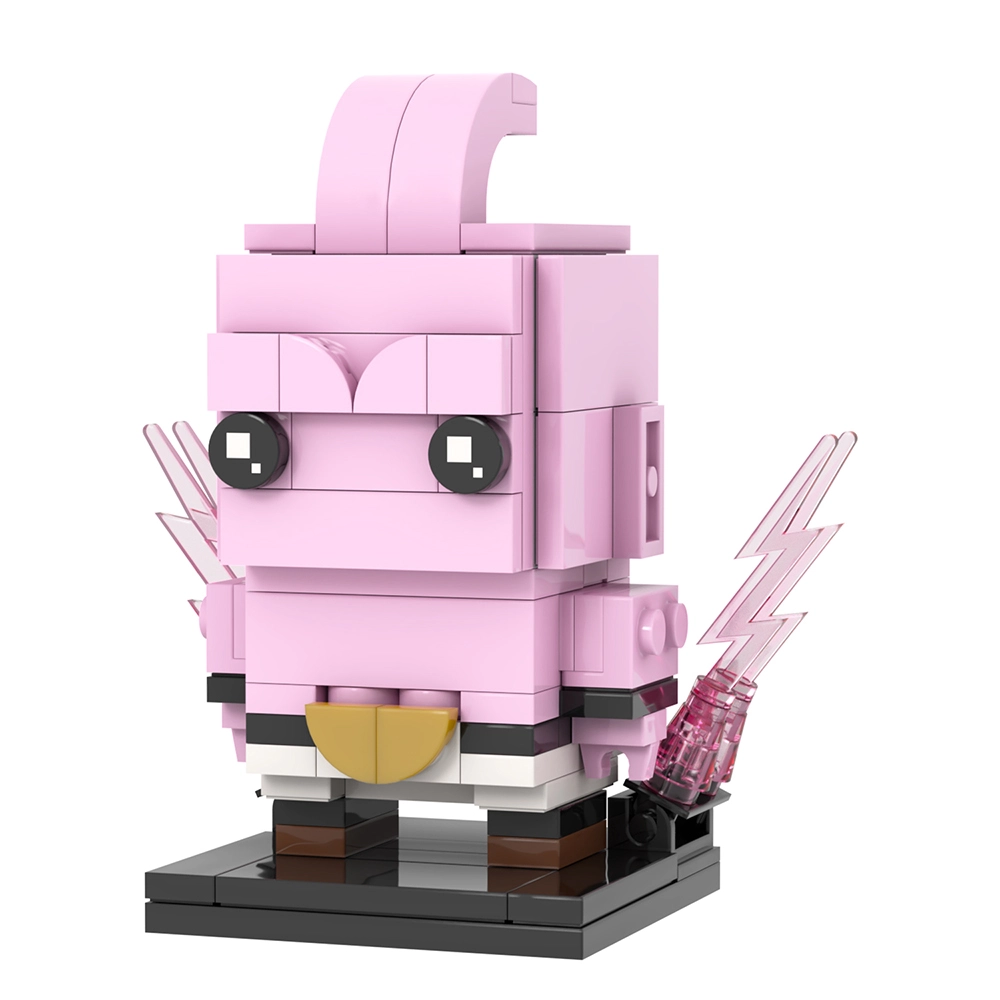 MOC7472 Anime Dragon Ball Majin Buu Brickheadz Figures MOC Bricks DIY ...