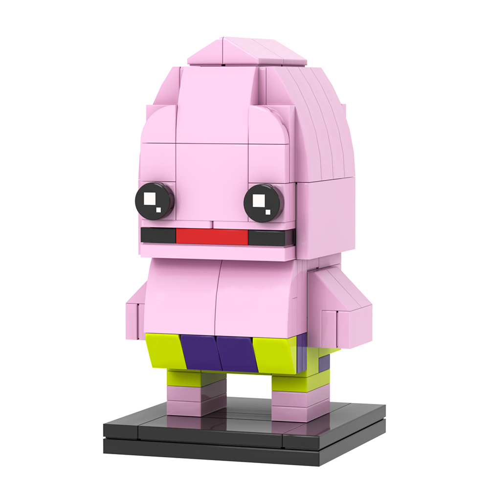 MOC7437 SpongeBob SquarePants Patrick Star Cartoon Brickheadz Figures ...