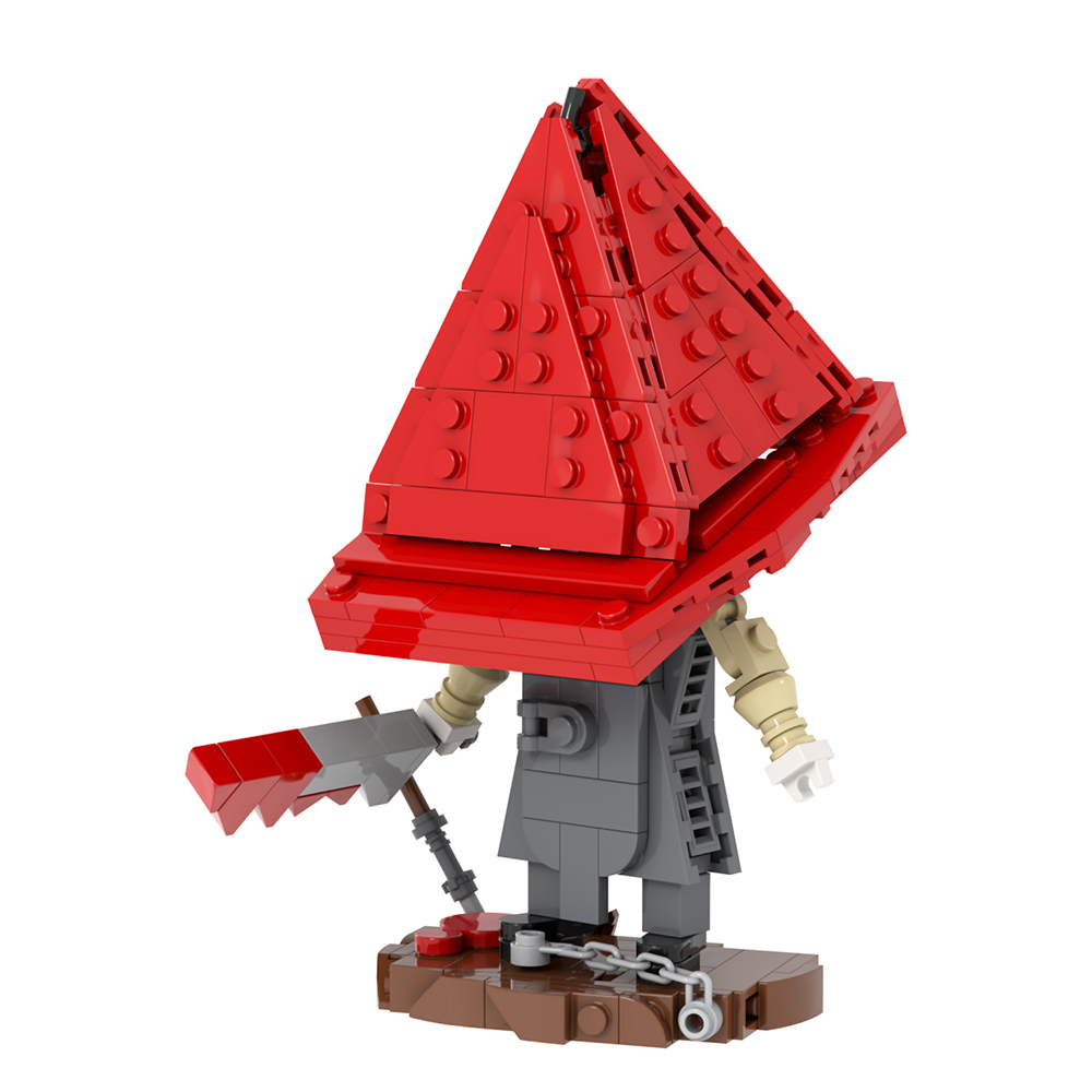 MOC1613 Silent Hill Pyramind Head Horror Monster Game Movie Action ...