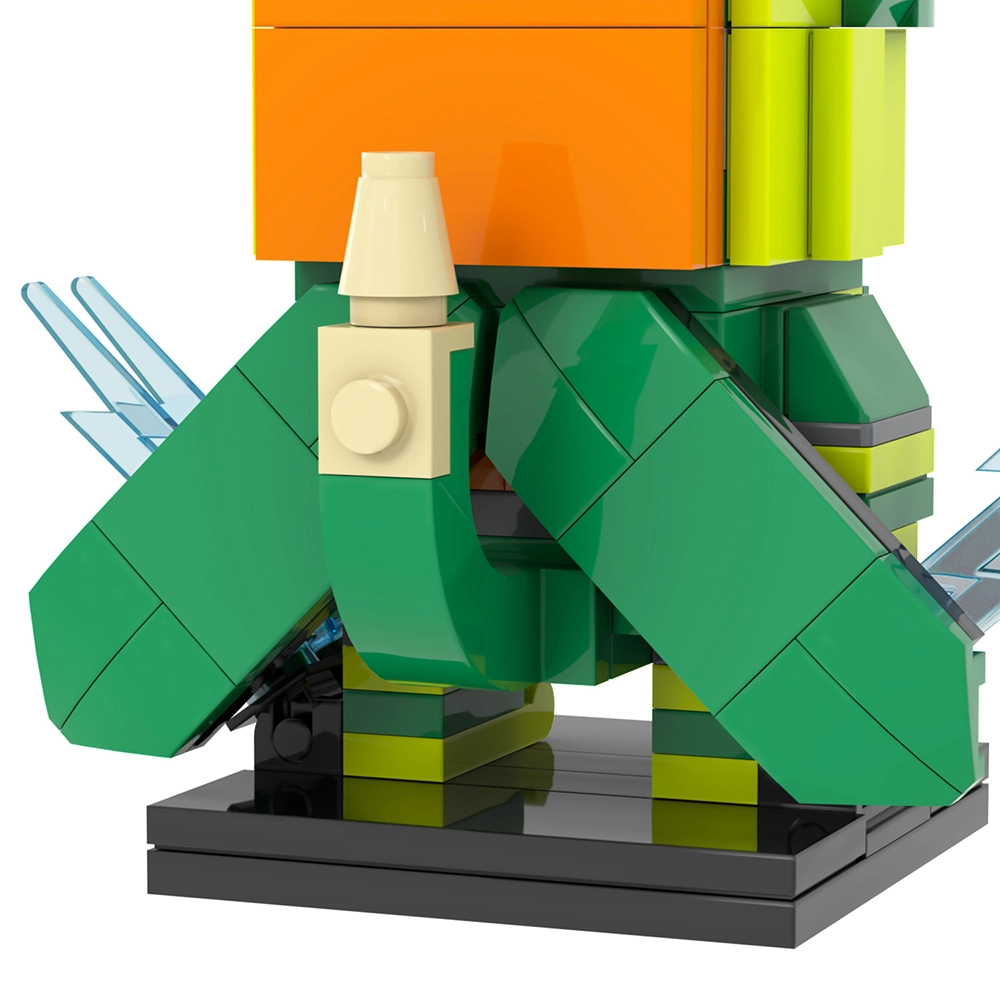 MOC7475 Anime Dragon Ball Cell Brickheadz Figures MOC Bricks DIY ...