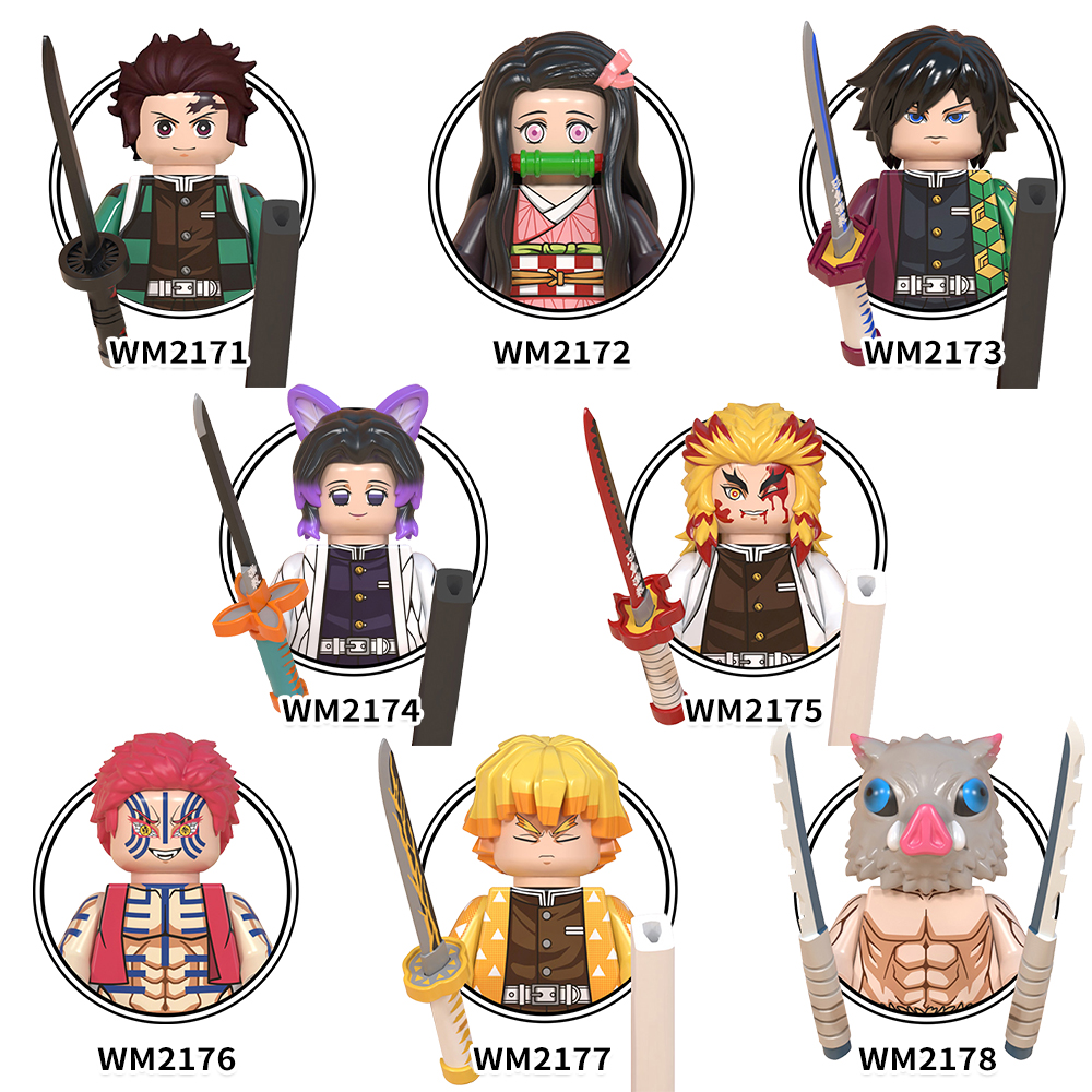 WM6116 High Quality Demon Slayer Agatsuma Zenitsu Tanjirou Nezuko