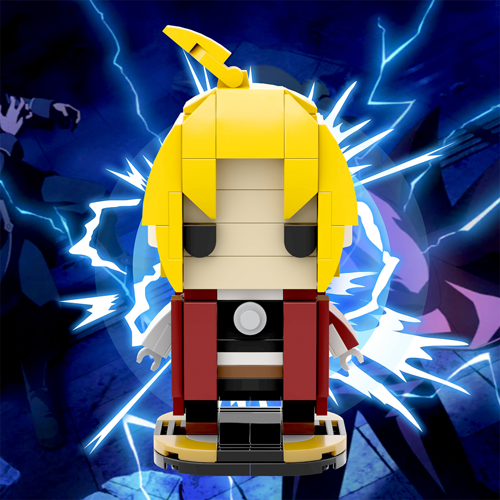 MOC7025 Creativity series Anime Fullmetal Alchemist Edward Elric Action ...