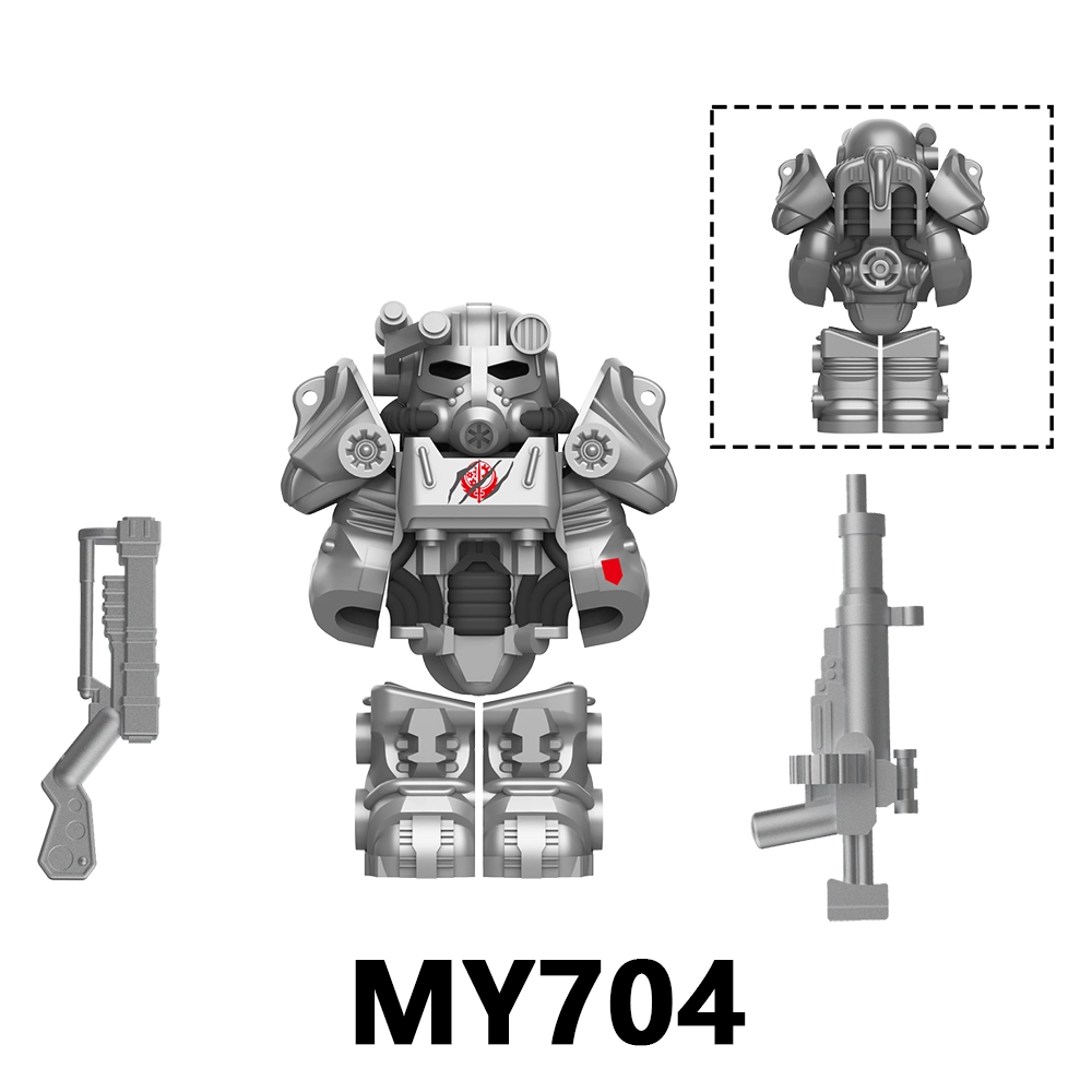 MY701-705 Fallout Characters Lucy MacLean Maximus Cooper Howard T60 ...