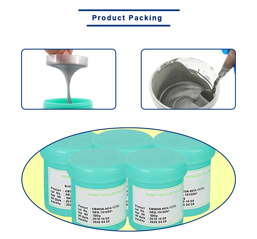 Solder Paste Processing