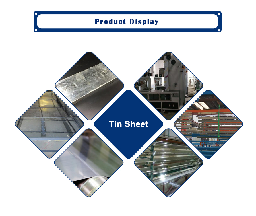 Bi58Sn42 Tin Sheet Product Display