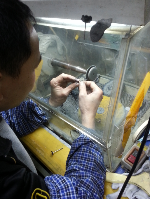 polishing