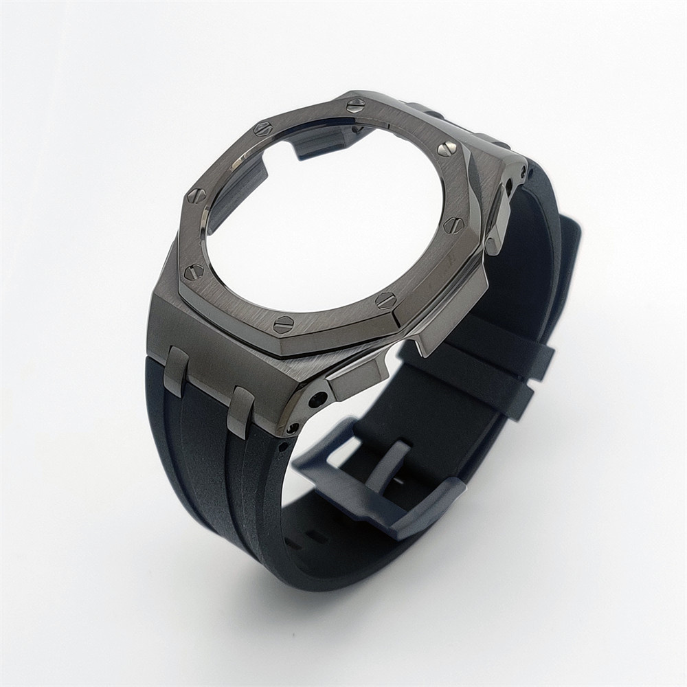 GA2100 Casioak Offshore Curve Style Gun Grey
