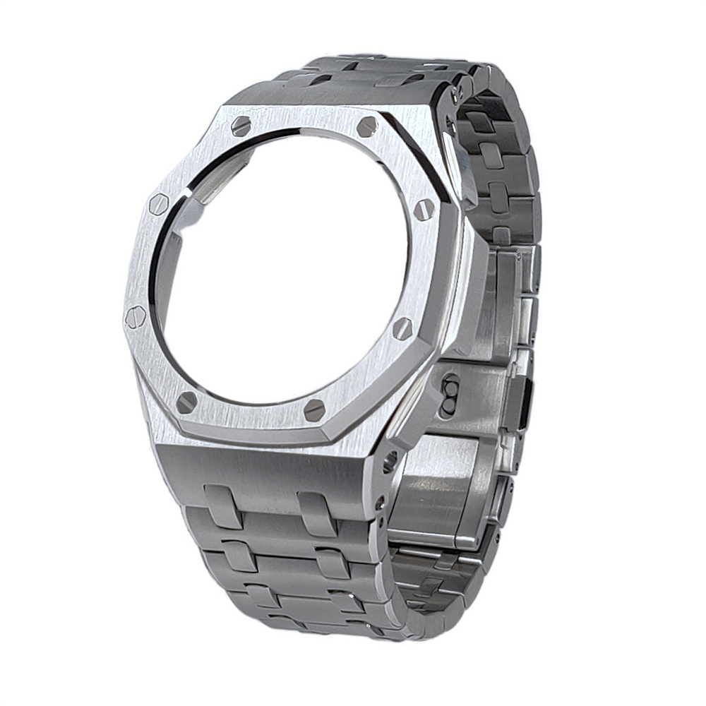 GA2100 Casioak Offshore Curve Style All Metal Suit