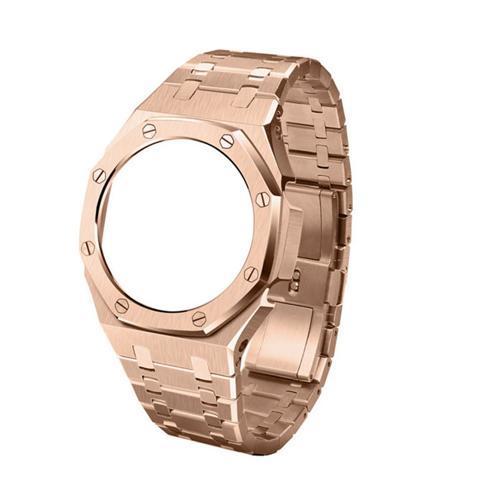 GA2100 Casioak All Metal Suit Silver