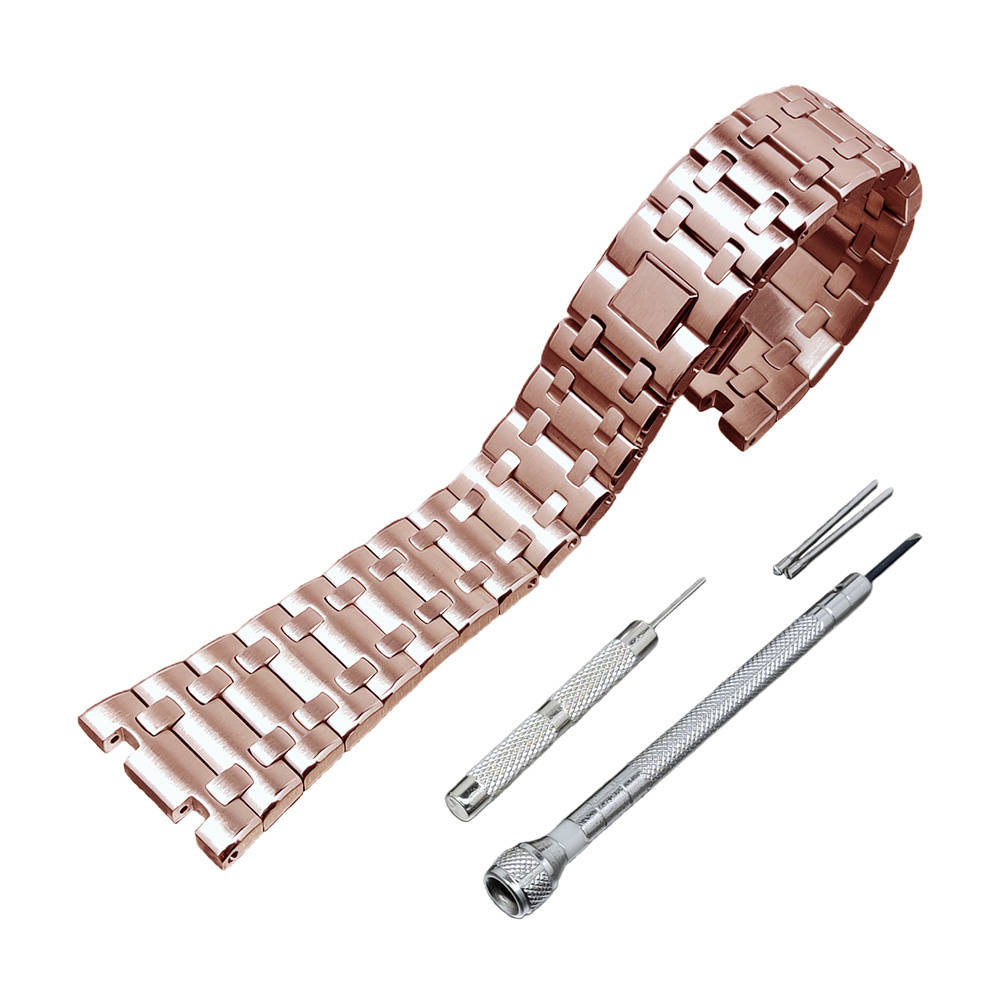 GA2100 GM2100 Casioak Offshore Curve Style Metal Watch Band