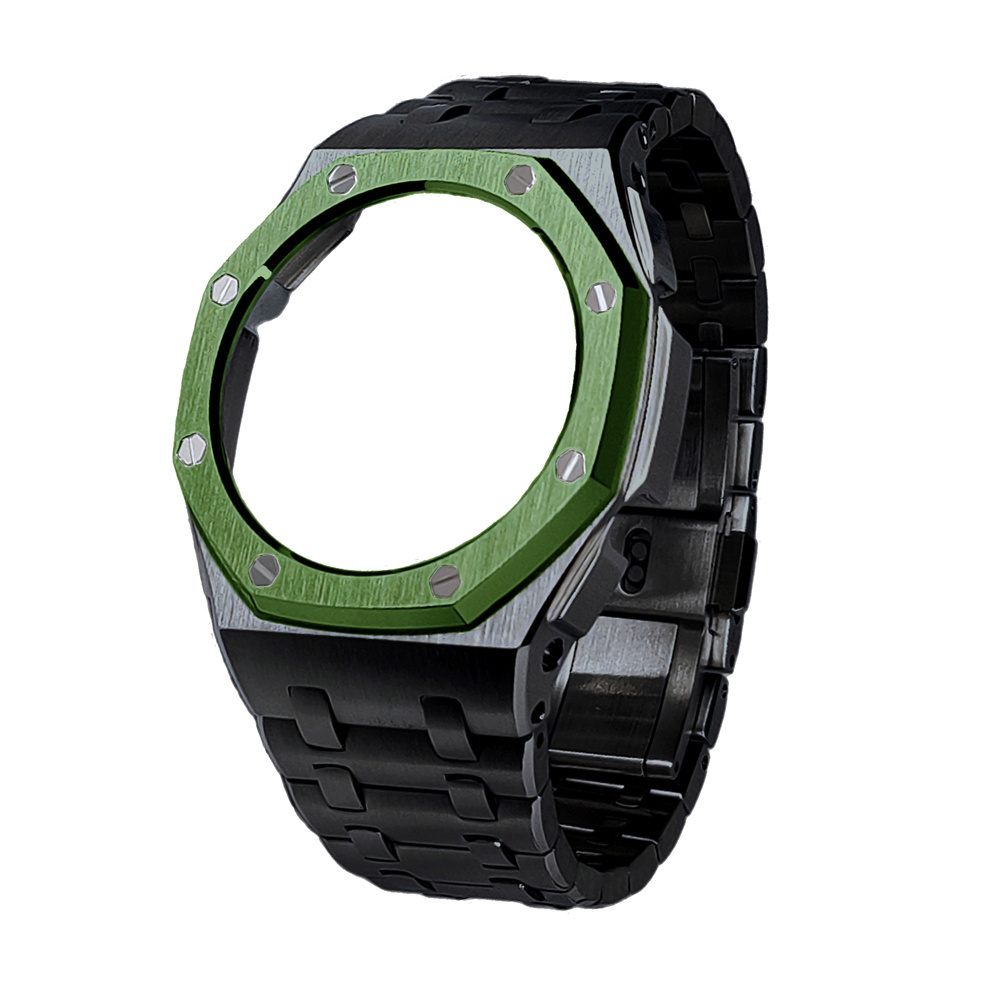 GA2100 Casioak Offshore Curve Style All Metal Suit