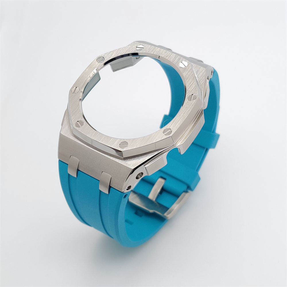 GA2100 Casioak Offshore Curve Style Silver