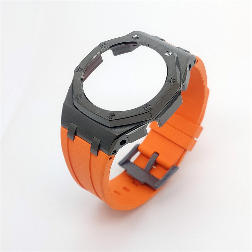GA2100 Casioak Offshore Curve Style Gun Grey