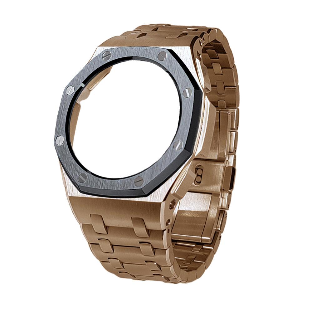 GA2100 Casioak Offshore Curve Style All Metal Suit