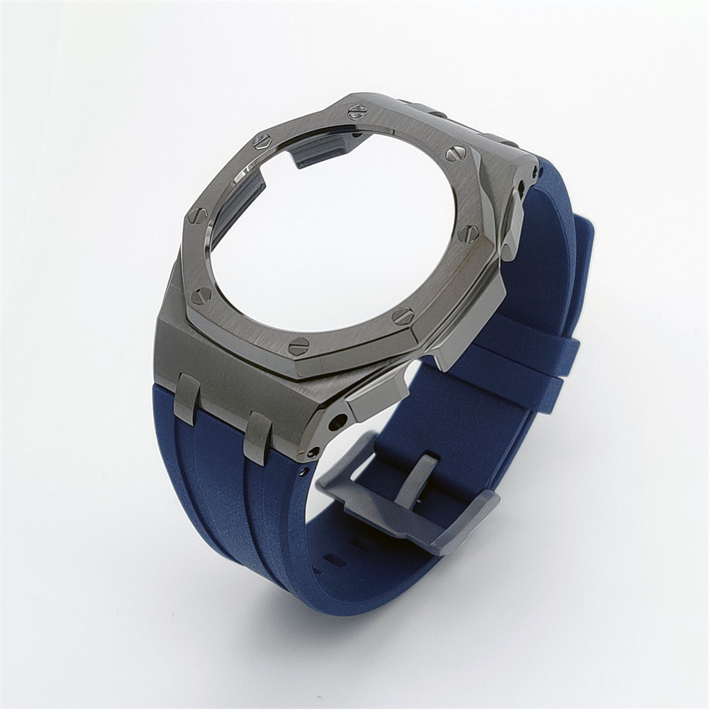GA2100 Casioak Offshore Curve Style Gun Grey