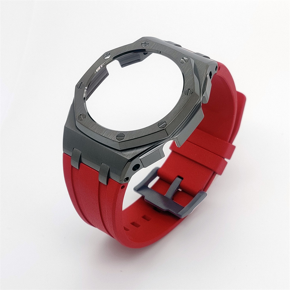 GA2100 Casioak Offshore Curve Style Gun Grey