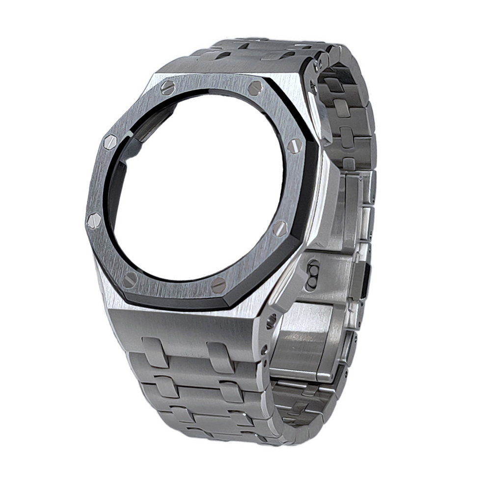 GA2100 Casioak Offshore Curve Style All Metal Suit