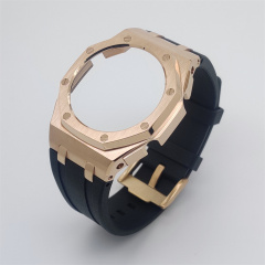 GA2100 Casioak Offshore Curve Style Rose gold / Golden