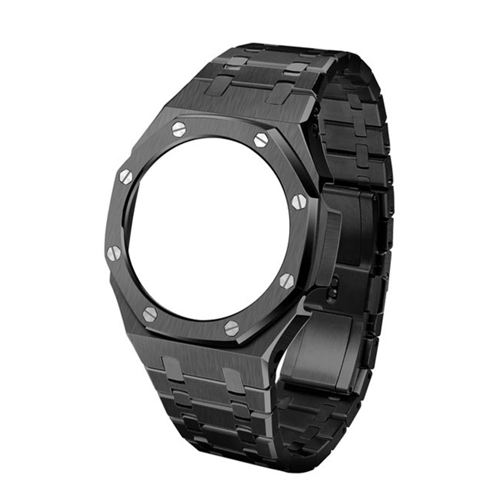 GA2100 Casioak All Metal Suit Silver