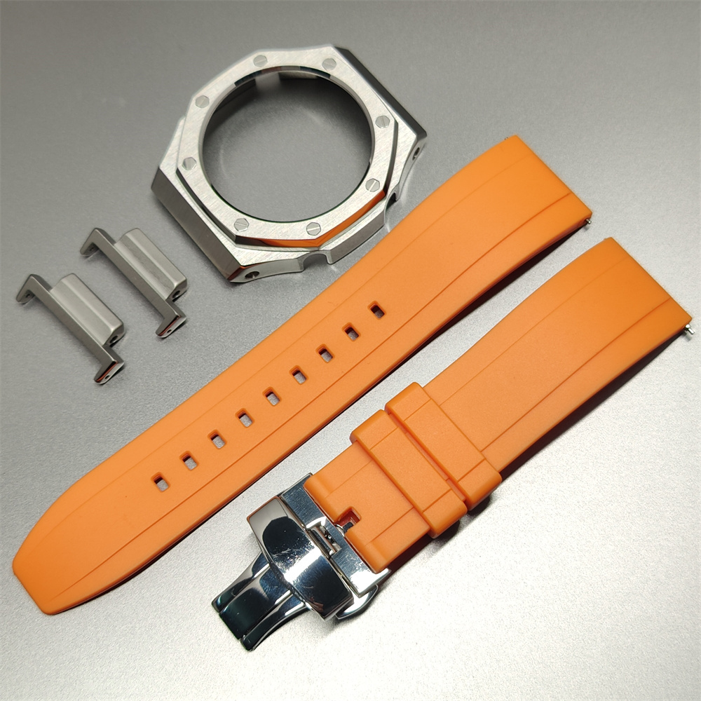 GA2100 Casioak 2nd Generation Modification Silver