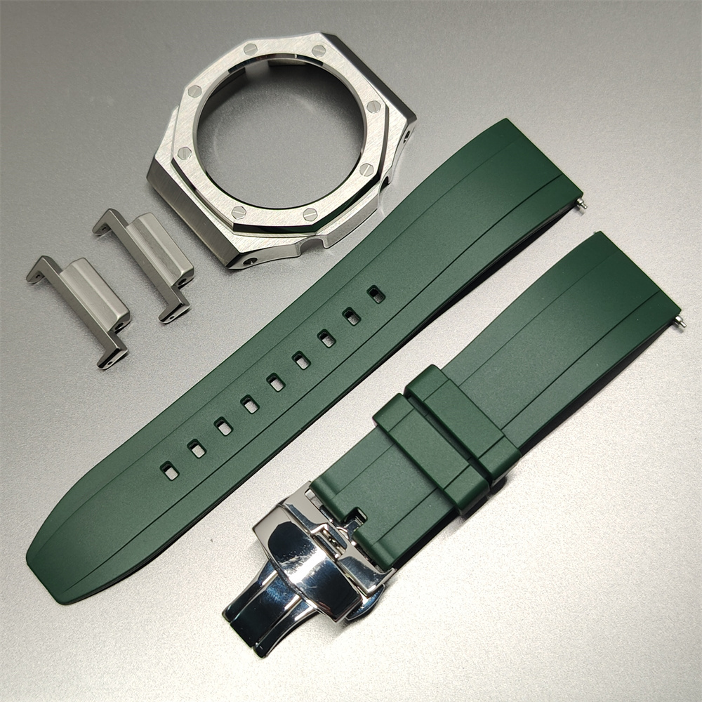 GA2100 Casioak 2nd Generation Modification Silver