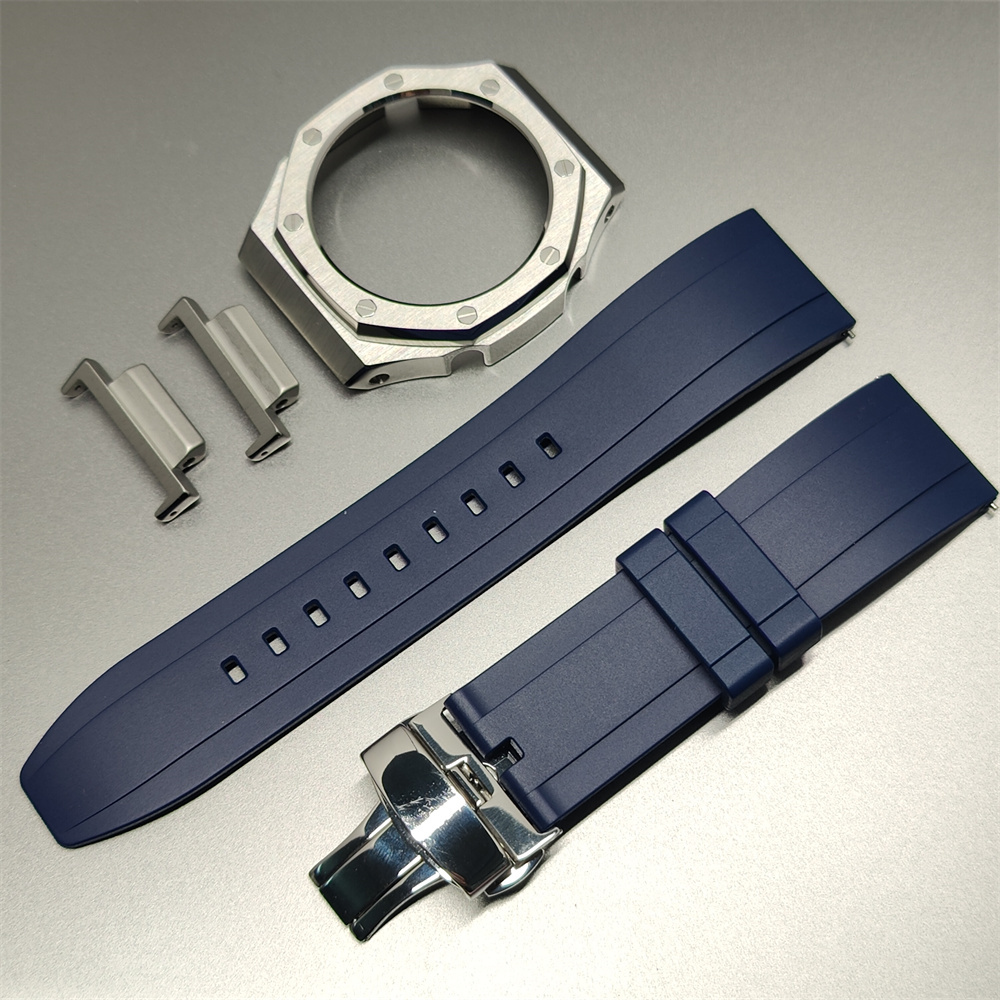 GA2100 Casioak 2nd Generation Modification Silver