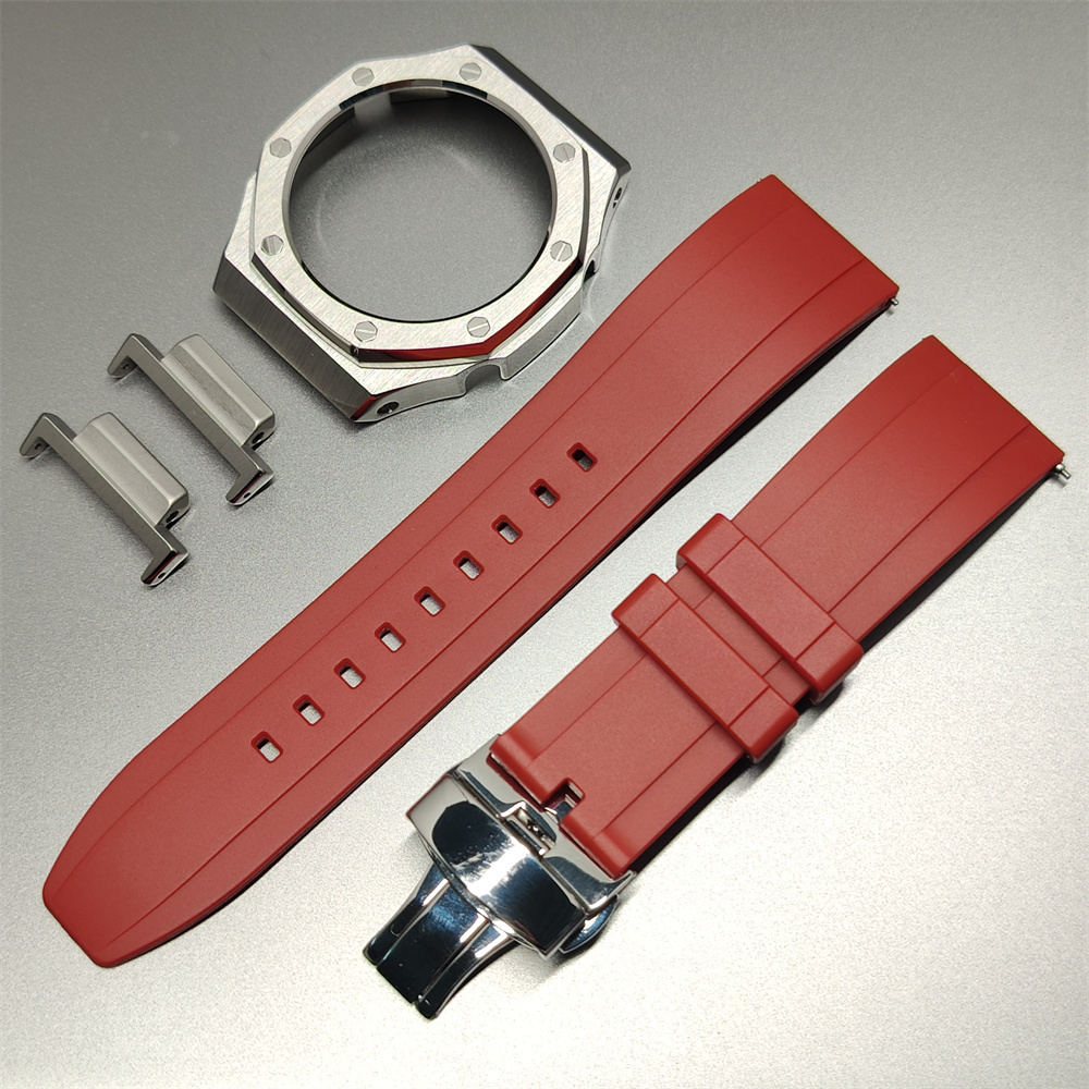 GA2100 Casioak 2nd Generation Modification Silver