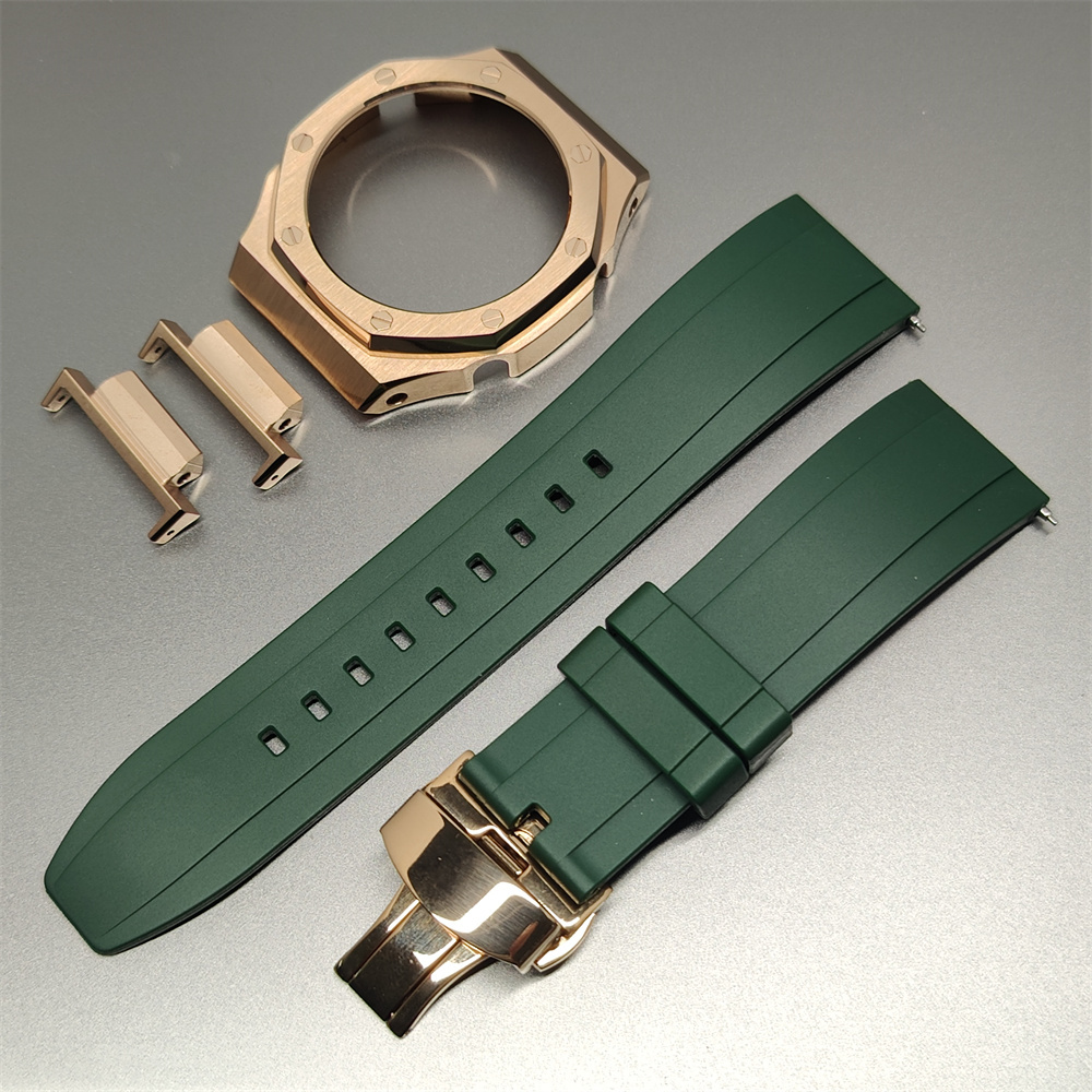 GA2100 Casioak 2nd Generation Modification Rose gold
