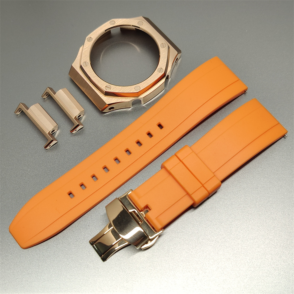 GA2100 Casioak 2nd Generation Modification Rose gold