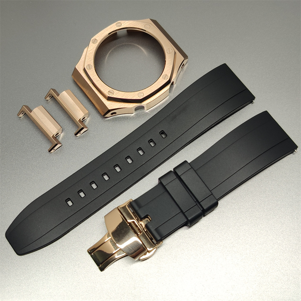GA2100 Casioak 2nd Generation Modification Rose gold