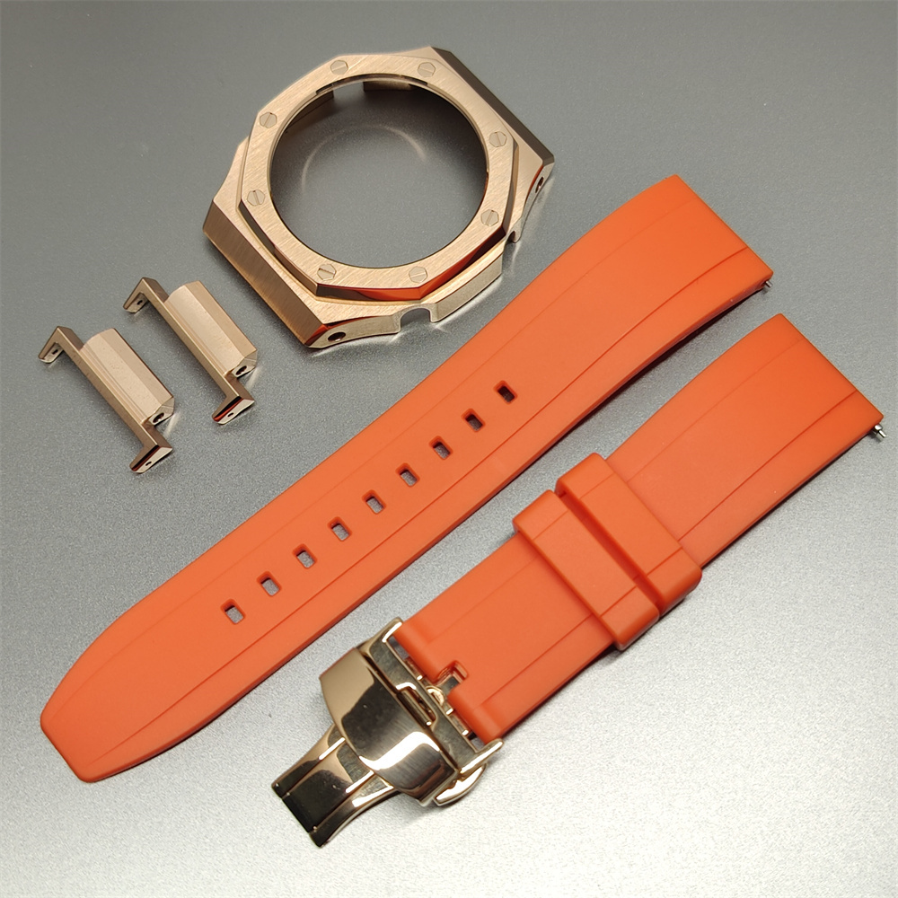 GA2100 Casioak 2nd Generation Modification Rose gold