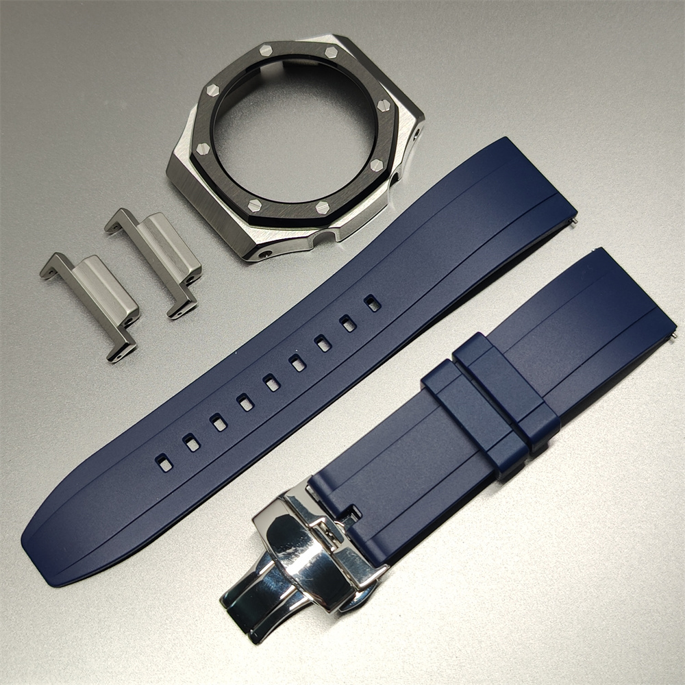 GA2100 Casioak 2nd Generation Modification Silver
