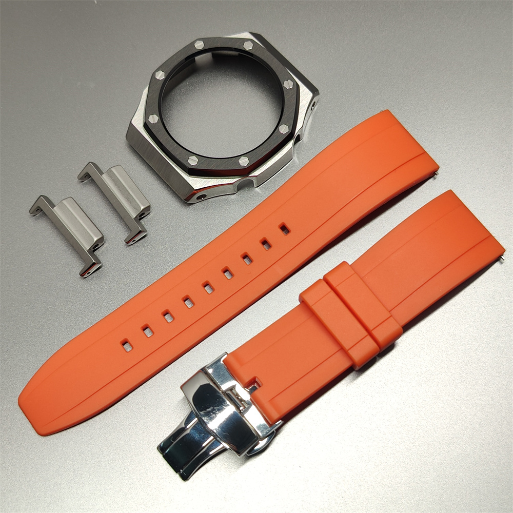 GA2100 Casioak 2nd Generation Modification Silver