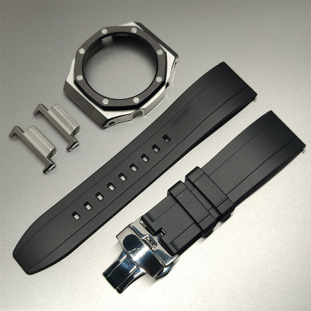 GA2100 Casioak 2nd Generation Modification Silver