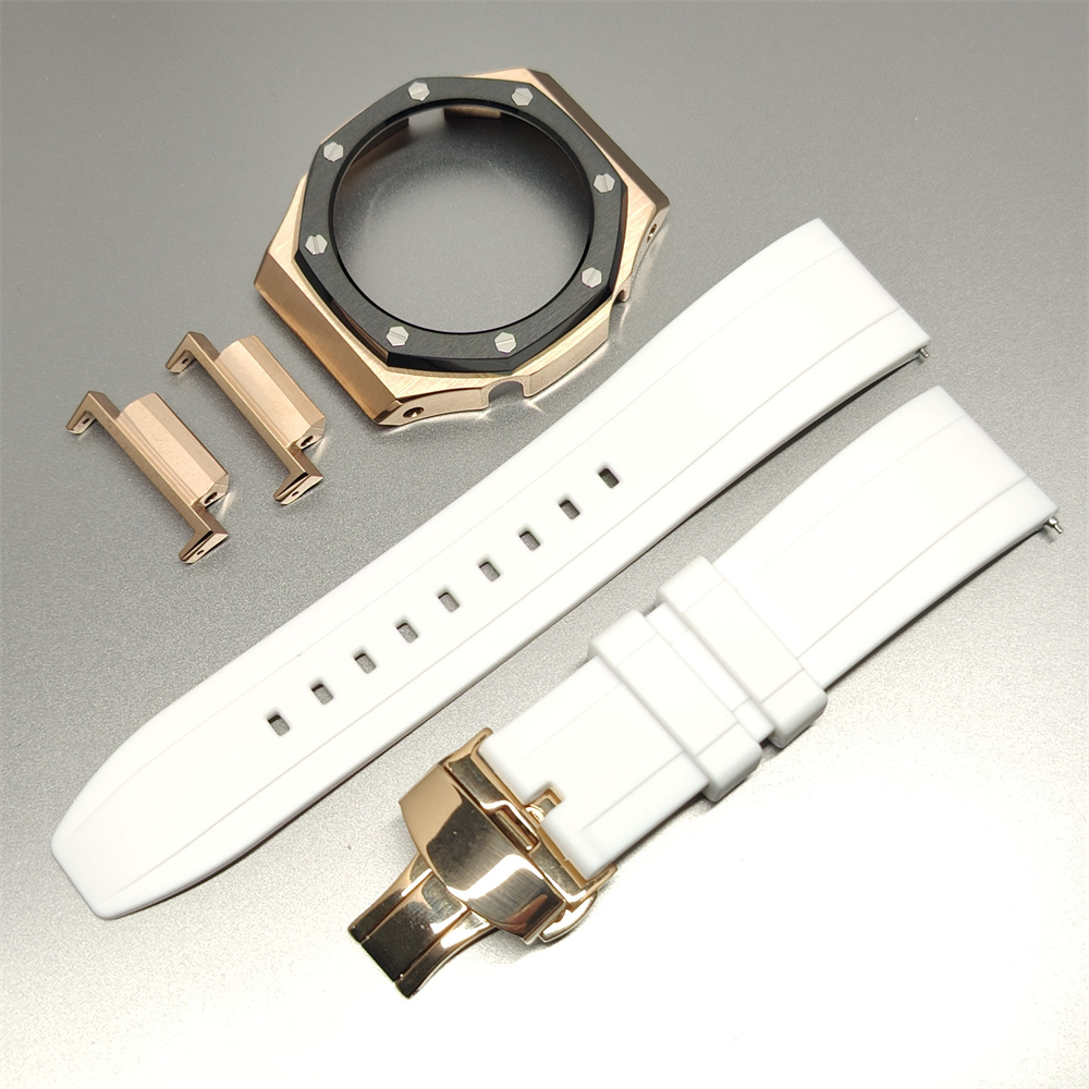 GA2100 Casioak 2nd Generation Modification Rose gold