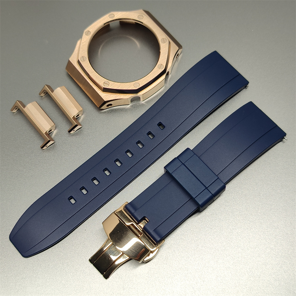 GA2100 Casioak 2nd Generation Modification Rose gold