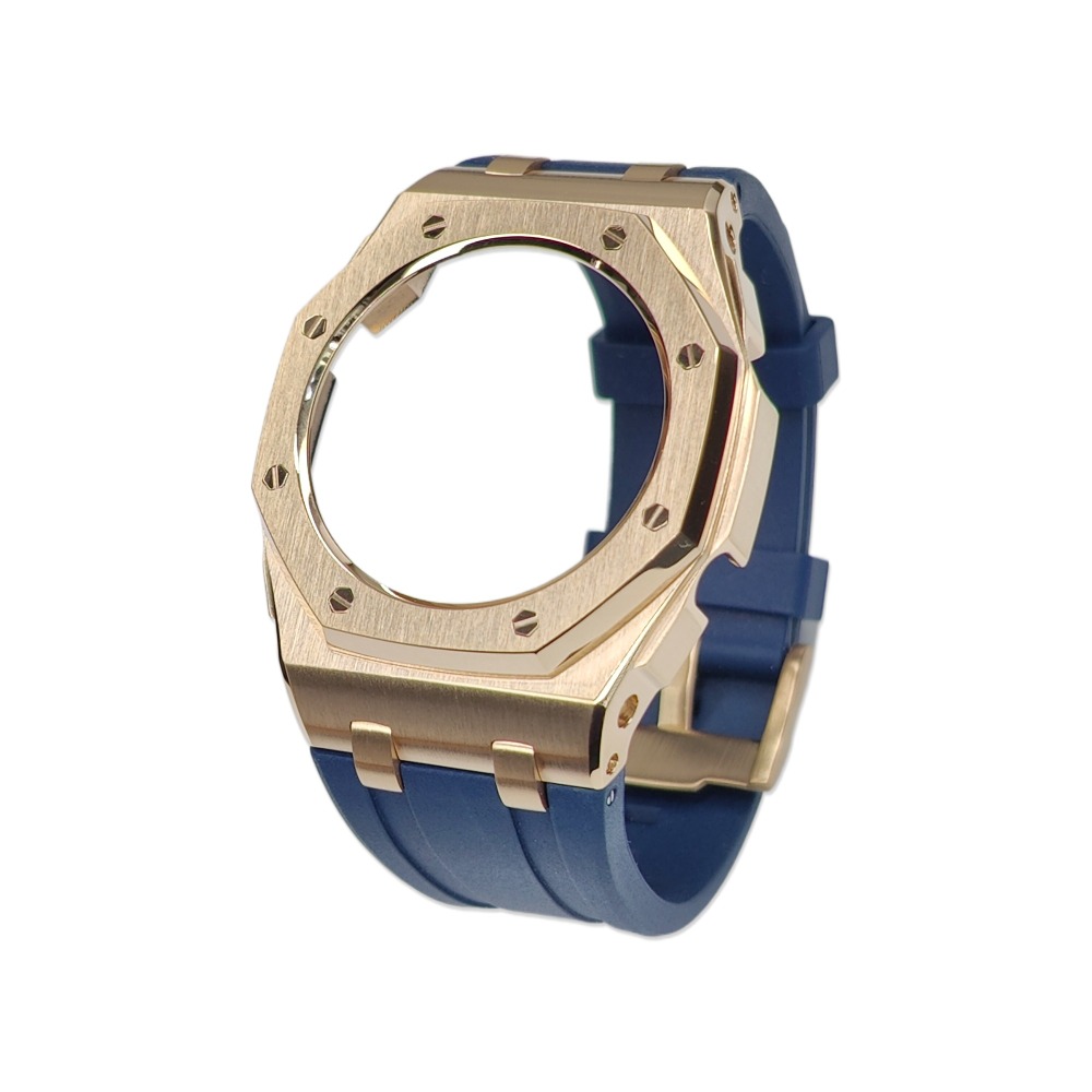 GMAS2100 Casioak MINI Curve Offshore for Thin Wrists Rose gold