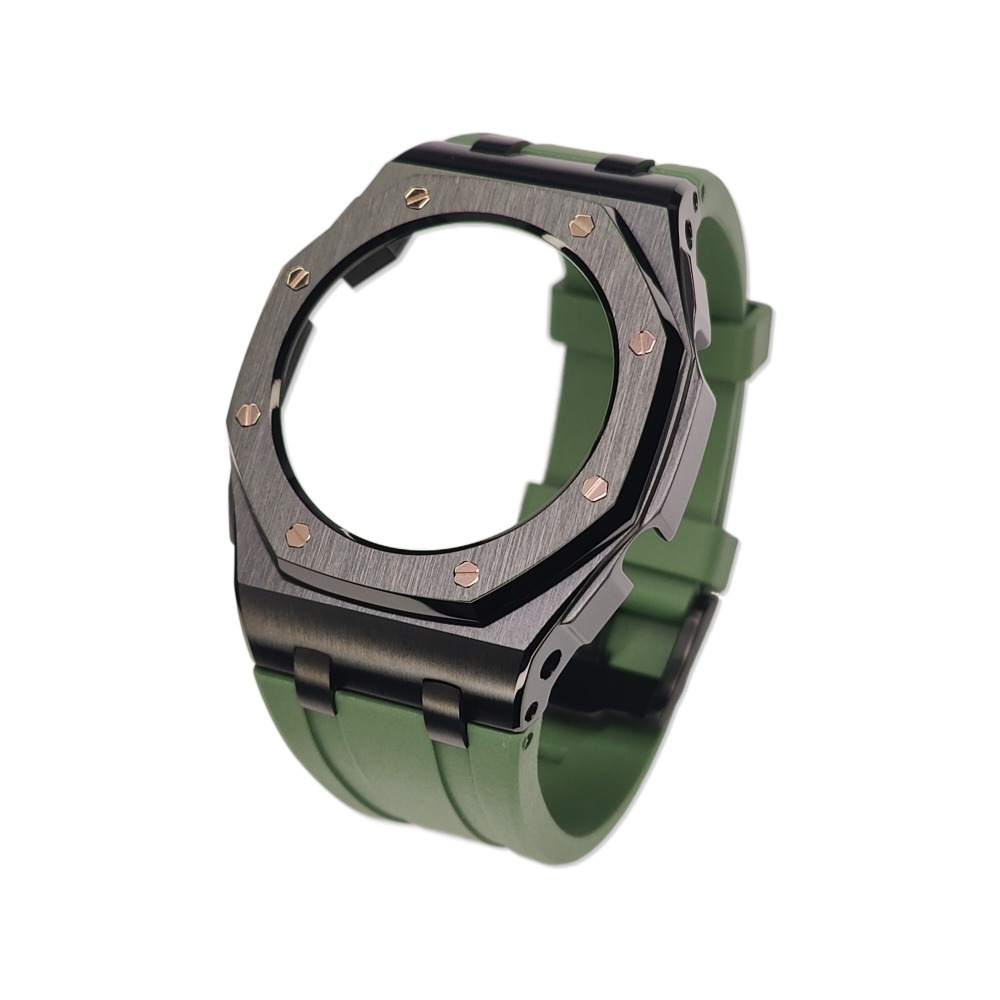 GMAS2100 Casioak MINI Curve Offshore for Thin Wrists Black