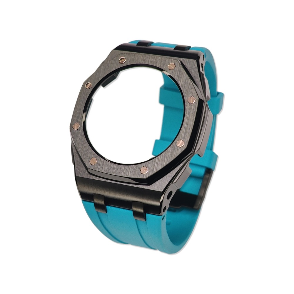 GMAS2100 Casioak MINI Curve Offshore for Thin Wrists Black