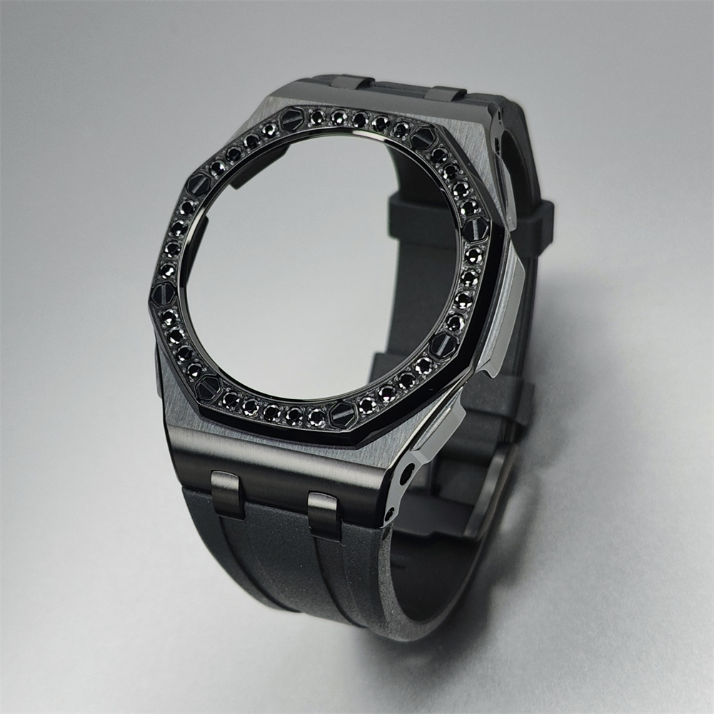 GA2100 Casioak Offshore Curve Black Diamond Series
