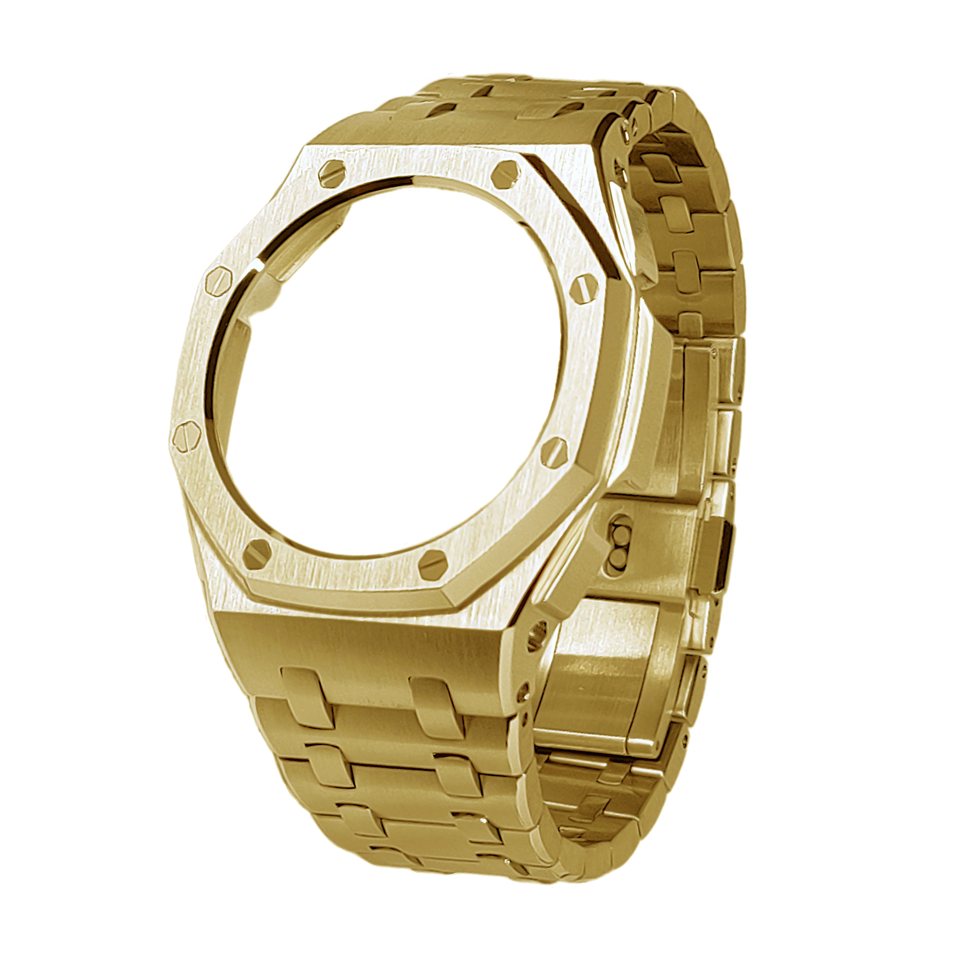 GA2100 Casioak Offshore Curve Style All Metal Suit