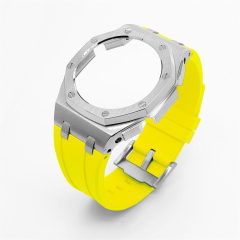 GA2100 Casioak Offshore Curve Style Silver