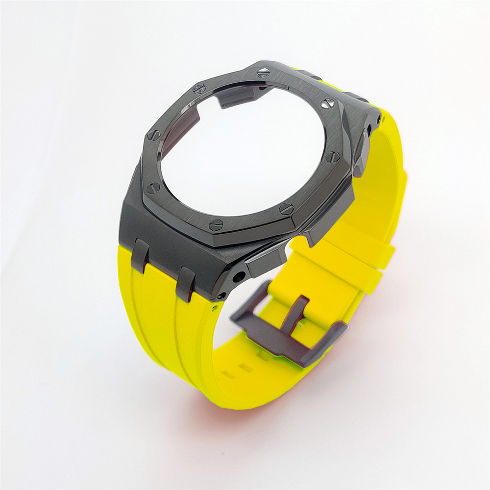 GA2100 Casioak Offshore Curve Style Gun Grey