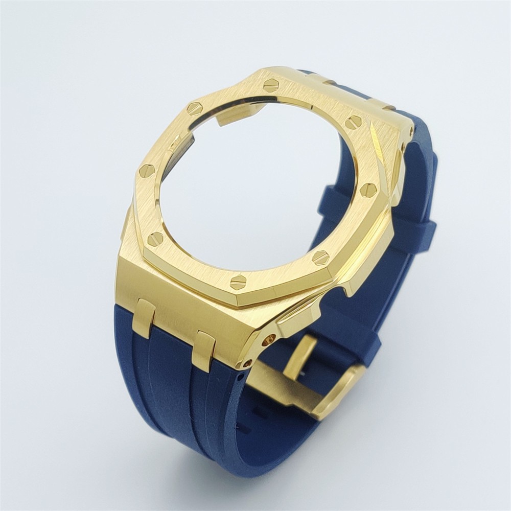 GA2100 Casioak Offshore Curve Style Rose gold / Golden