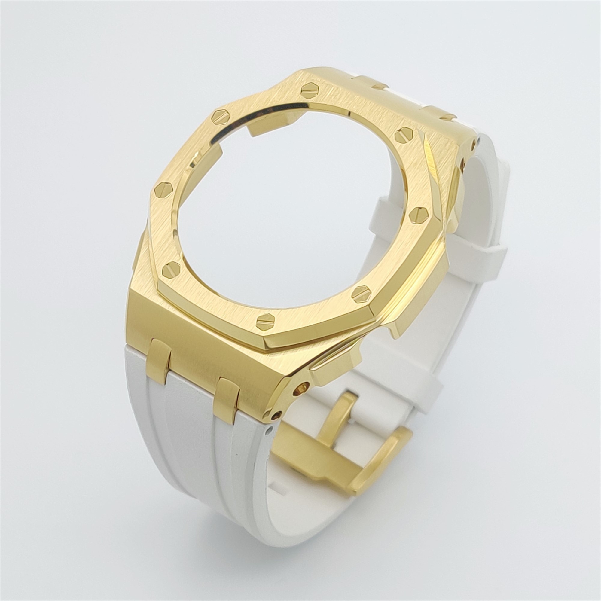GA2100 Casioak Offshore Curve Style Rose gold / Golden