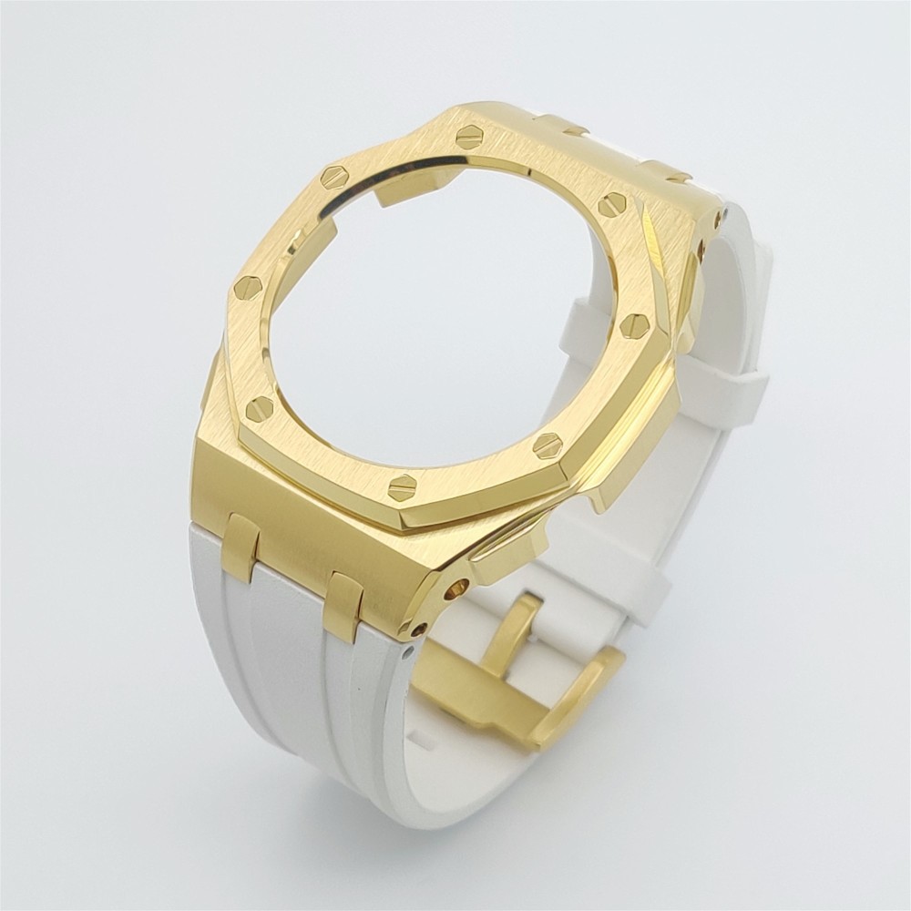 GA2100 Casioak Offshore Curve Style Rose gold / Golden