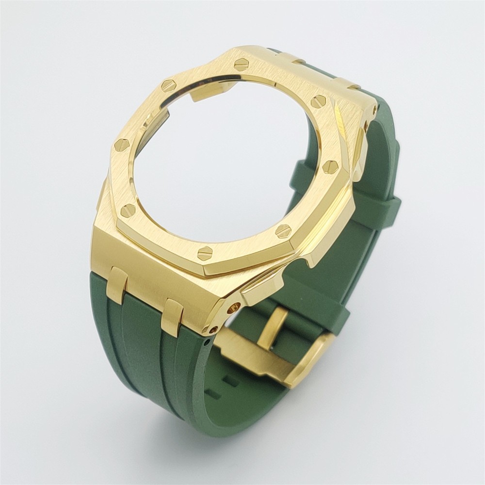 GA2100 Casioak Offshore Curve Style Rose gold / Golden