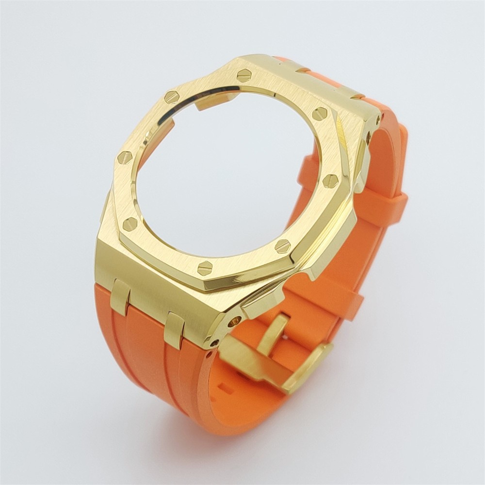 GA2100 Casioak Offshore Curve Style Rose gold / Golden